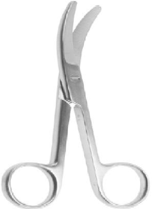 БУША (BUSCH), ножиці для перерізання пуповини, 16 см (cm)